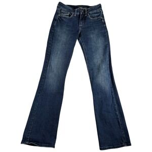 Silver‎ Co. Suki Slim Bootcut Jeans Womens 26x33 Blue Denim Mid Rise Curvy Fit